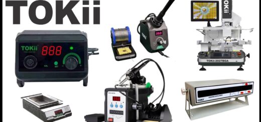 Tokii Soldering Station, Iron, Tools